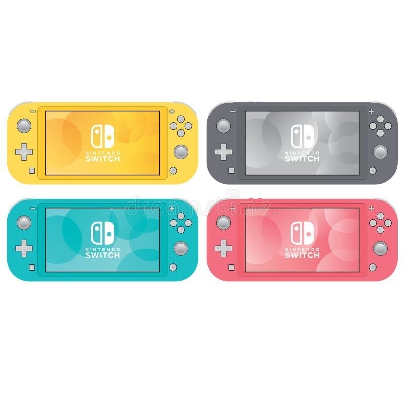 Nintendo switch lite cinza,amarelo ou verde turqueza desbloqueado