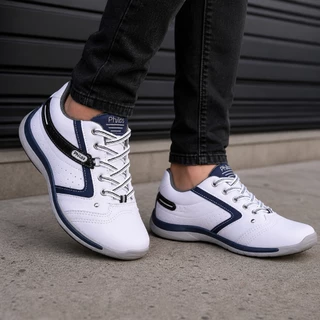 Sapatênis Tênis Masculino Casual Antiderrapante Estiloso Original Comfort Macio