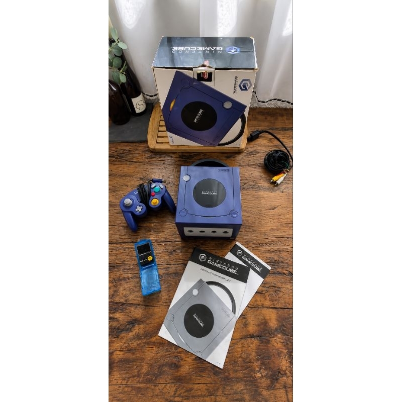 Gamecube original semi novo - 1controle + 1memorycard 64mb | Shopee Brasil