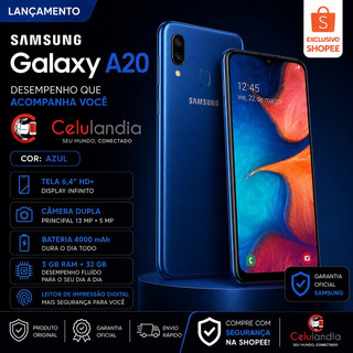 Samsung Galaxy A20 em Oferta | Shopee 2026