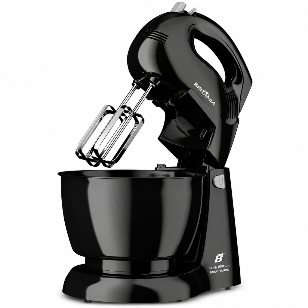 Batedeira Britânia Pérola 550 Turbo 220V 500W 4,3L | 4 Veloc