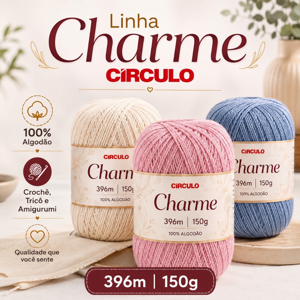 Fio Charme Circulo em Oferta | Shopee 2026
