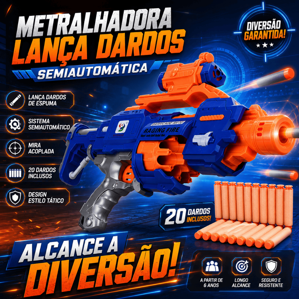 Shotgun M870 Nerf em Promoção na Shopee Brasil 2026