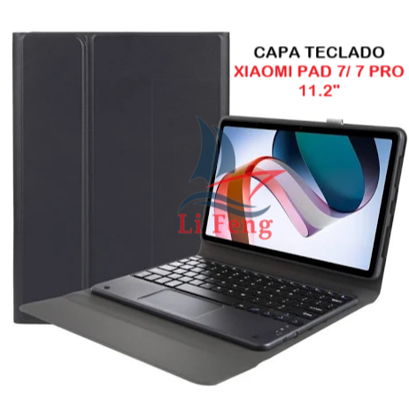 Capa Magnético C/ Teclado para Xiaomi Pad 7/7Pro/8 11.2