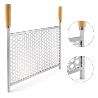 Grelha para Churrasqueira Reforçada em Aço Resistente para Churrasco Diversos Tamanhos
