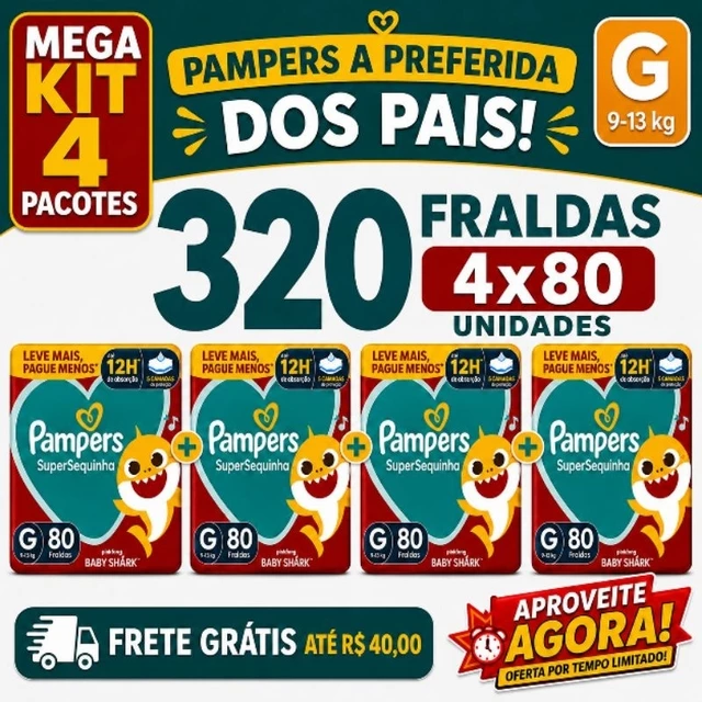 Pampers Supersequinha