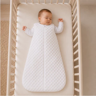 Saco de Dormir Bebê Quentinho Inverno Pipoquinha com Zíper Menino Menina