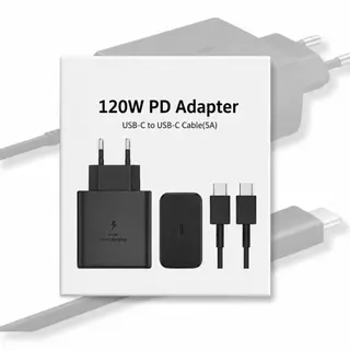 Carregador De Celular Turbo 120W Model-Original Tipo-C Tipo-C | Ultra-Rápido e Seguro