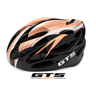Capacete GTS MTB Preto com Dourado Tamanho G