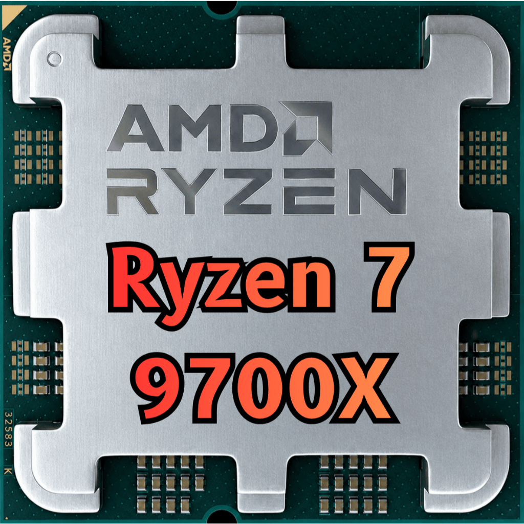 Processador AMD Ryzen 7 9700X, 3.8GHz (5.5GHz Turbo), 8 Cores, 16