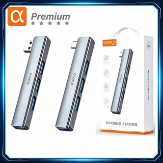 Hub USB Tipo C de Alta Velocidade 3.0 4 Portas Usb 3.0 Switch Multi Splitter Adaptador OTG Para Computador Portátil