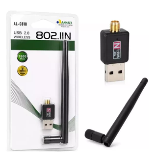 Adaptador Wifi Usb Receptor Antena Wireless Pc E Note