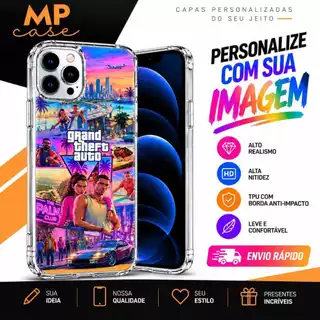 Capa Case Capinha para Celular Personalizada GTA 6