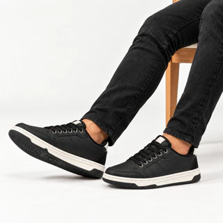 Sapatênis Masculino Casual Leve Confortável Sola Costurada