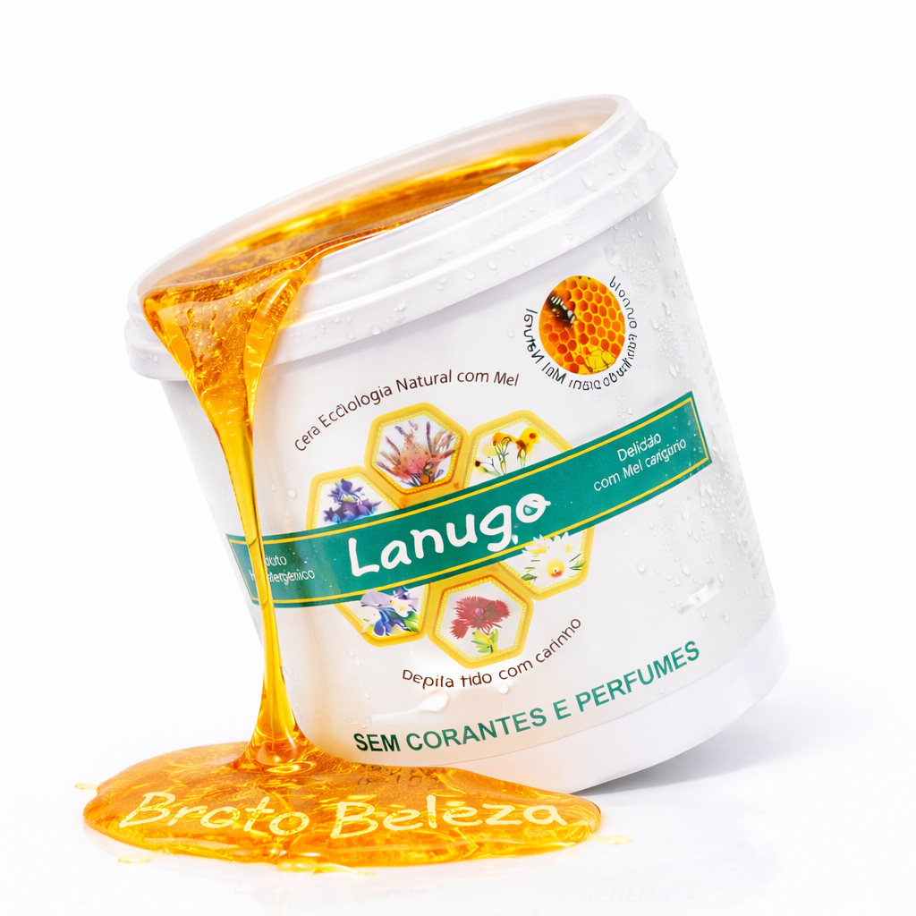 Cera LANUGO 1200G Depilatoria Natural para partes Intimas / Virilhas ...