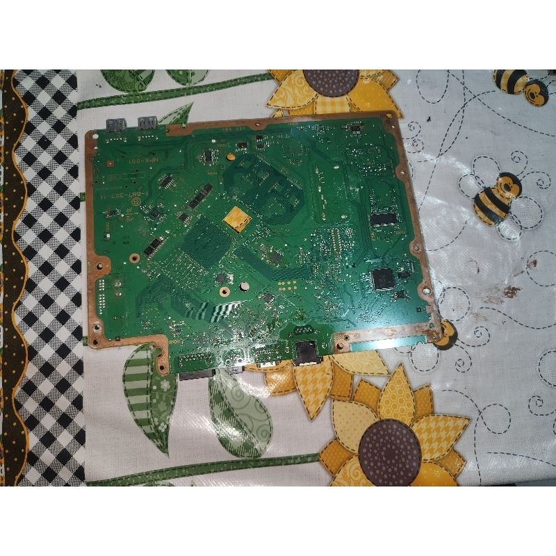 placa mãe ps3 super slim defeito