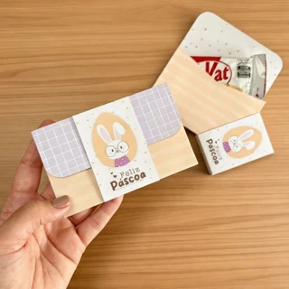 5 Lembrancinha pascoa caixa de chocolate kit kat mimo pascoa cartão de mensagem lembrancinha pascoaa em Oferta na Shopee