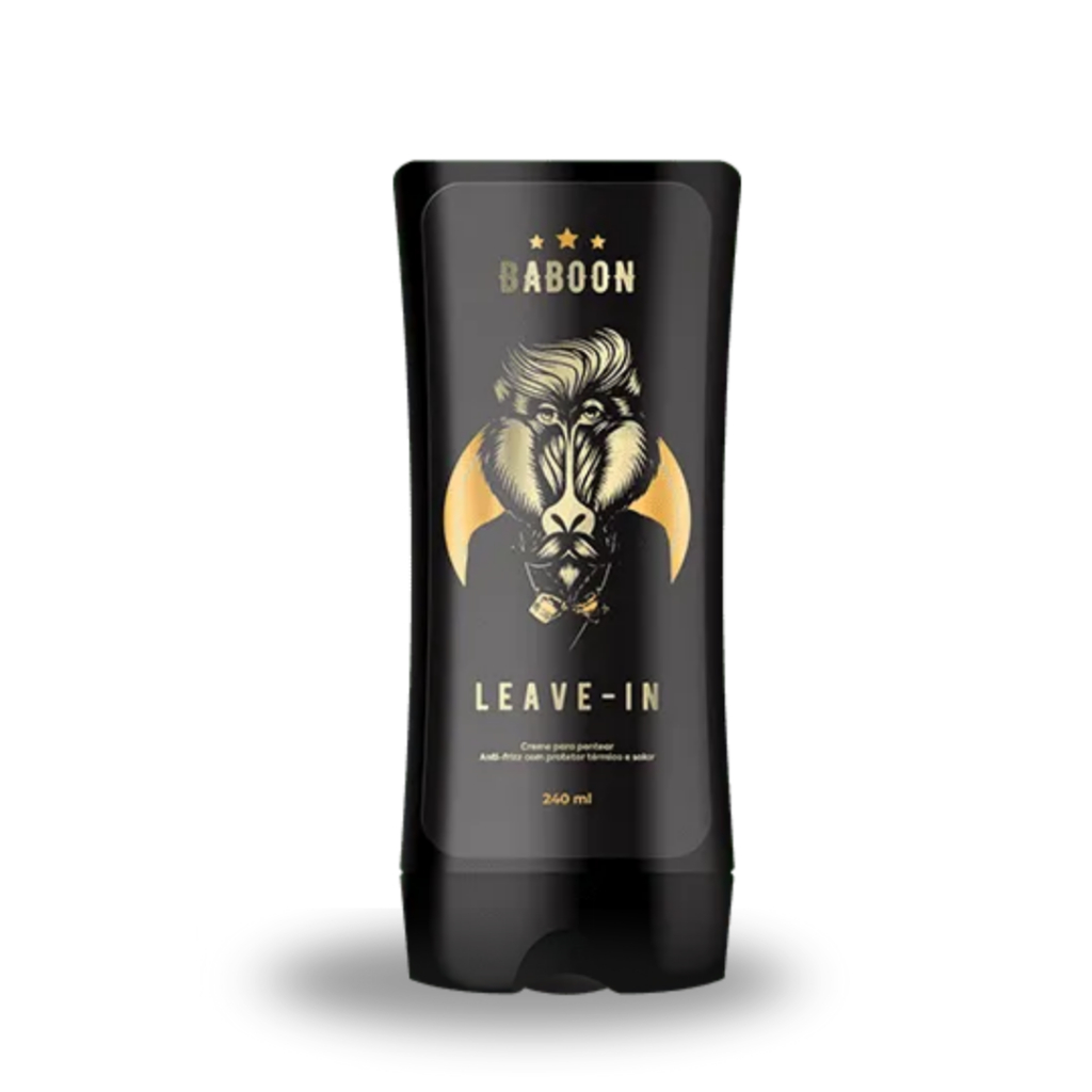 Leave In Para Cabelo Masculino Baboon 240ml Creme De Pentear Shopee 