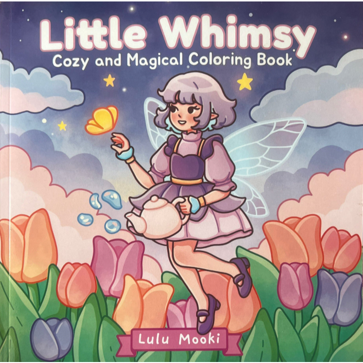 Livro de Colorir Little Whimsy | Brochura | Shopee Brasil