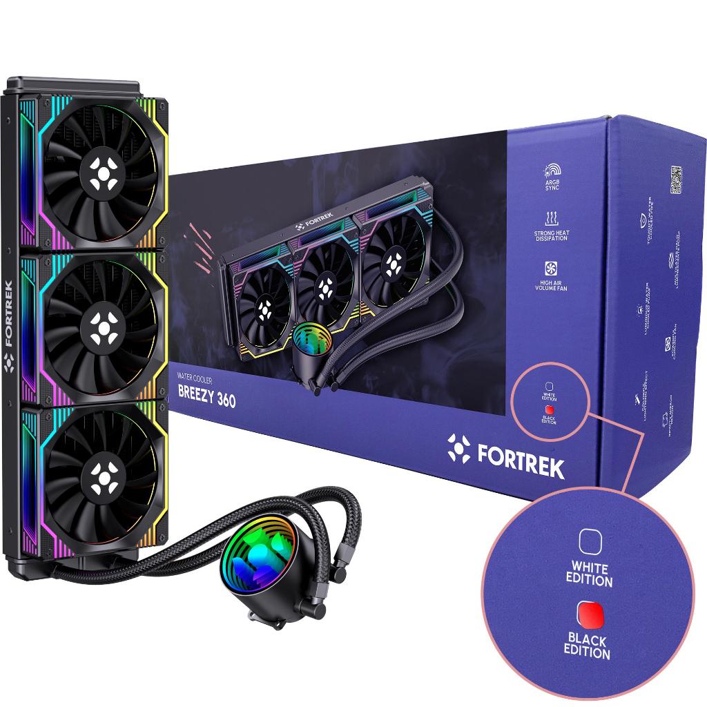 Water Cooler Montech HyperFlow Silent, 360mm, Intel-AMD, PWM