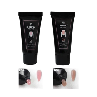 Kit 2 Polygel Dafu Gel Alongamento Construtor De Unhas Uv/led 30ml em Oferta na Shopee