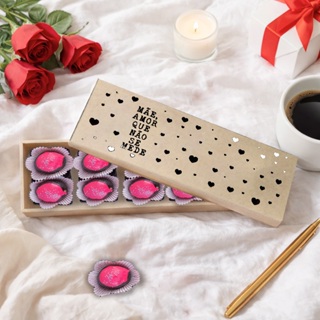 Caixa Presente MDF Para Mãe Dia Das Mães Modelo Amor Que Não Se Mede 22x7x3 em Oferta na Shopee