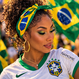 Bandana Bandeira do Brasil 🇧🇷 | Lenço Copa do Mundo Torcida Brasil Verde e Amarelo | Bandana Brasil Masculina Feminina em Oferta na Shopee