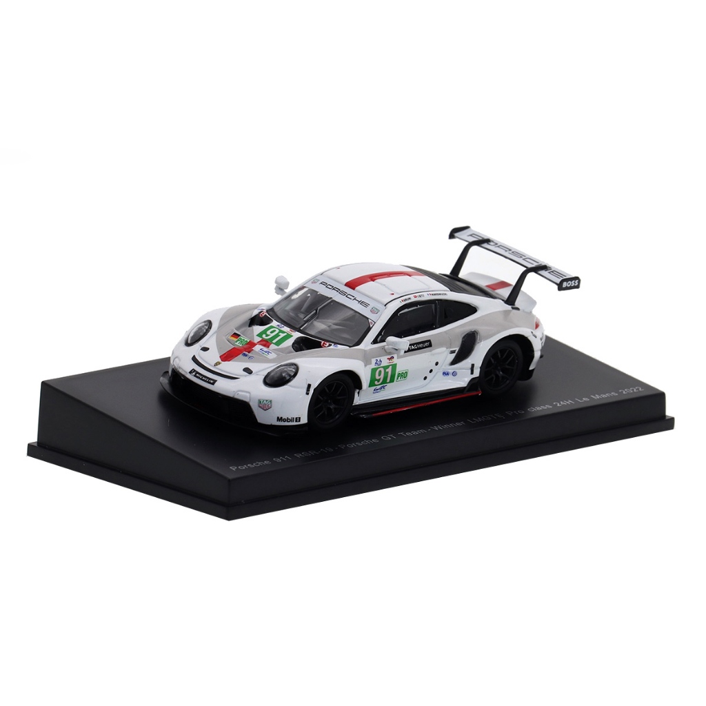 911 RSR スパーク ミニカー 特別版1160/2022 Miniatura Porsche 911 RSR-19 24H Le Mans 2022 - Spark - 1:64