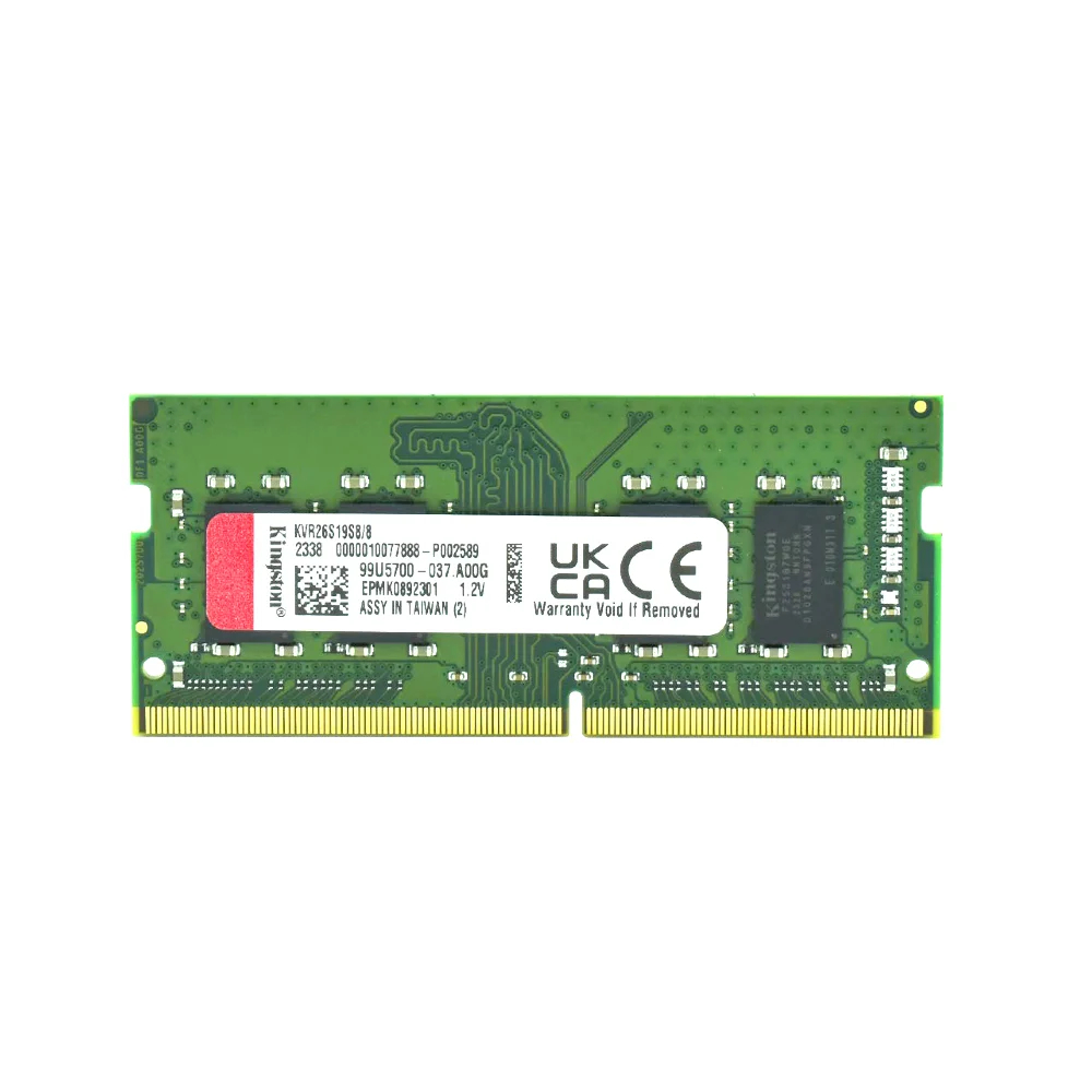 Memoria 8gb P/ Notebook Kingston Ddr4 3200mhz Kvr32s22s8/8