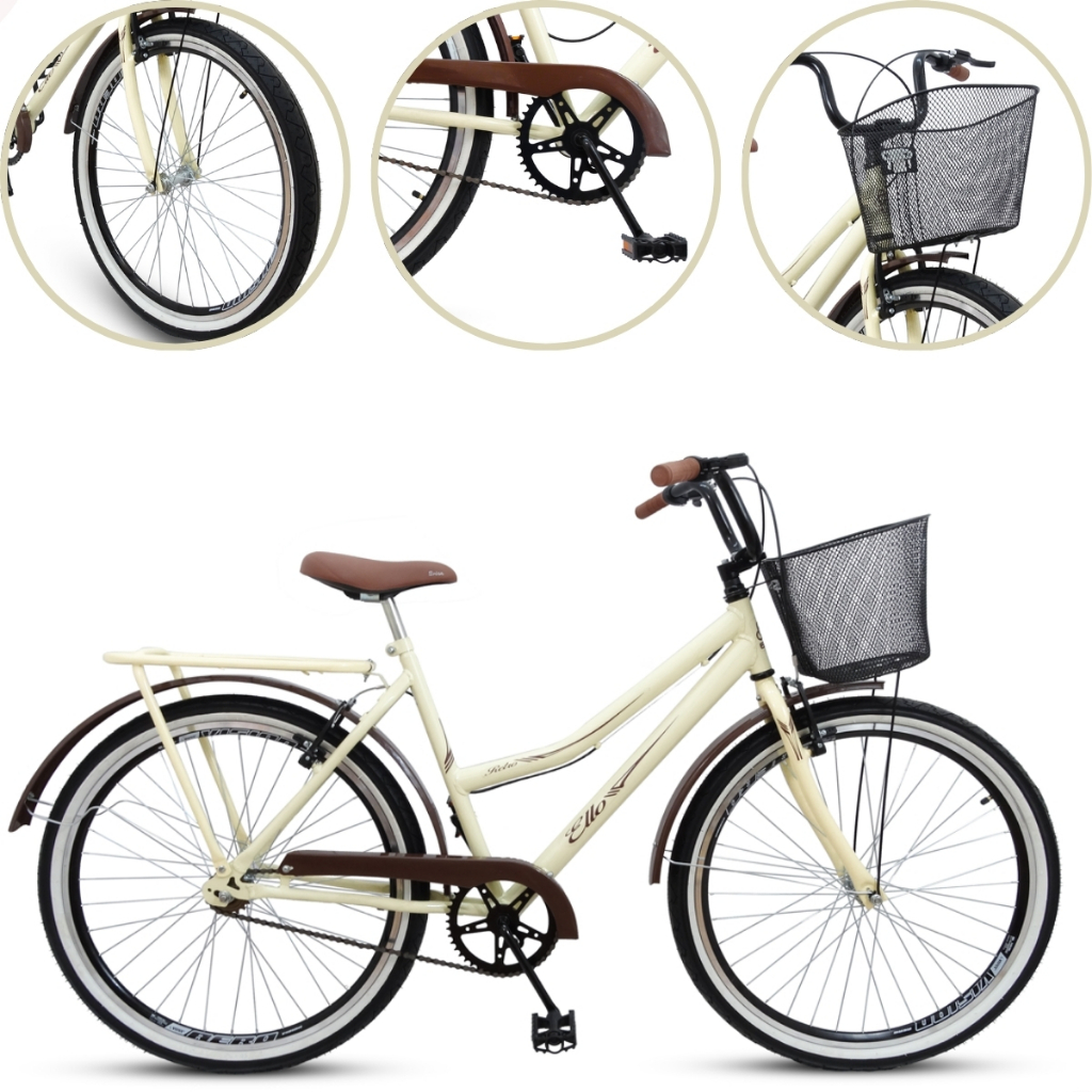 Bicicleta Estilo Retrô Clássico em Promoção na Shopee Brasil 2026