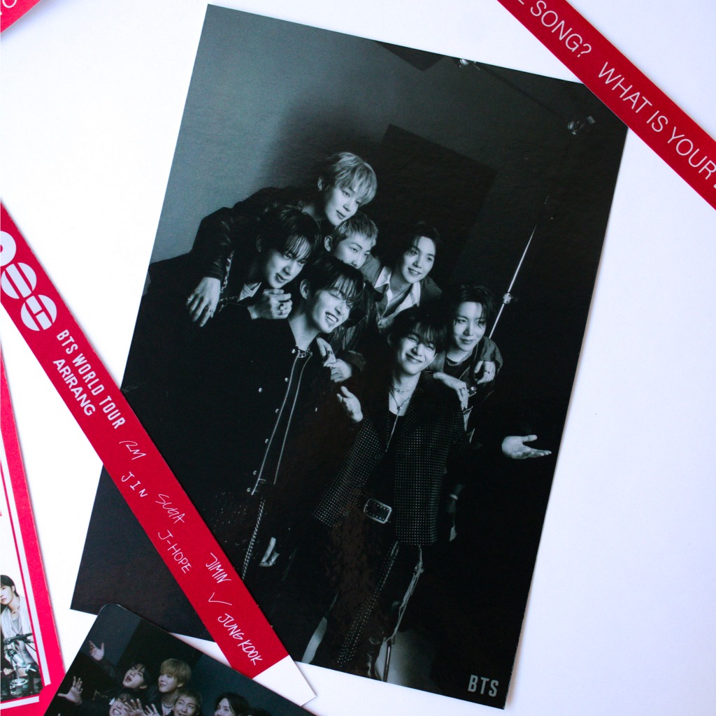 KIT Fanmade BTS Arirang World Tour - Cinema BTS Ingresso | Shopee
