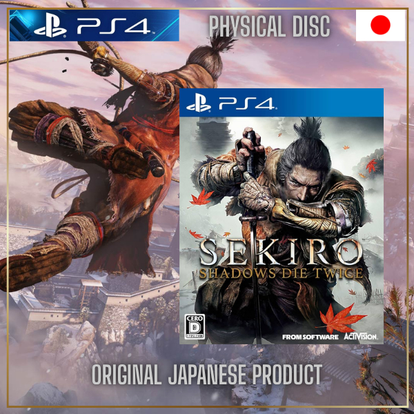 🥷 SEKIRO: SHADOWS DIE TWICE PS4 - Edição Original Japonesa