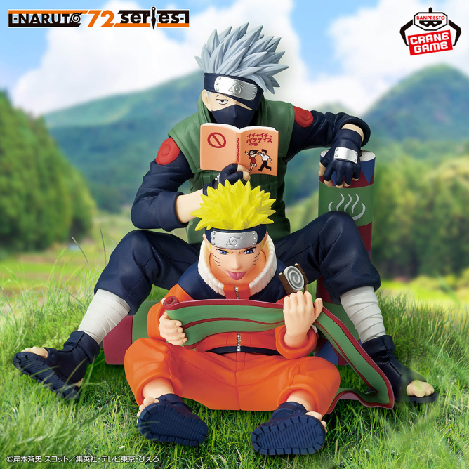Banpresto NARUTO 72 series 03 Uzumaki Naruto & Hatake Kakashi