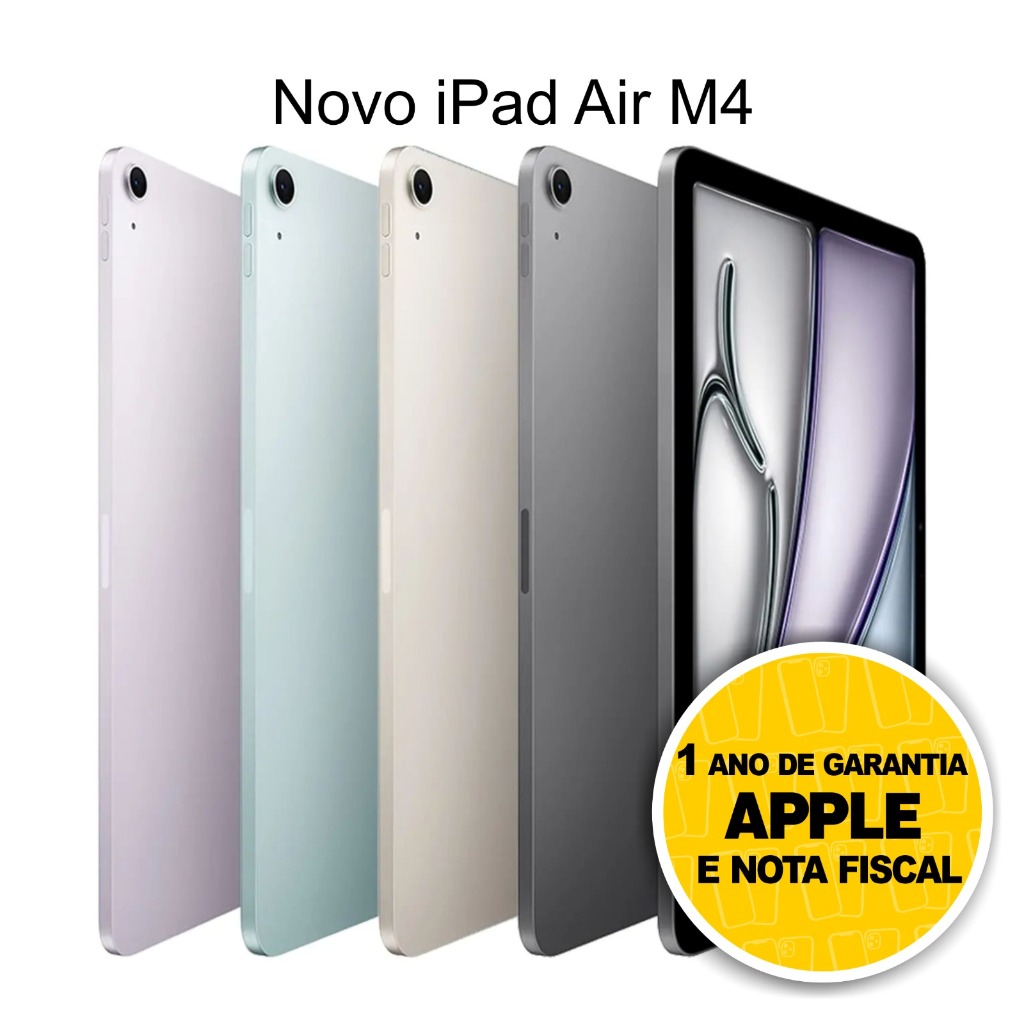 Novo Apple iPad AiR M4 (Wi-Fi) 128gb Tela 13 Polegadas | Shopee Brasil