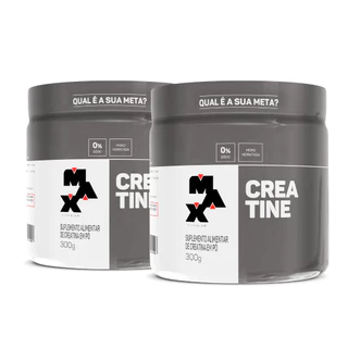 Kit 2 Creatina Max Titanium 300g Pura