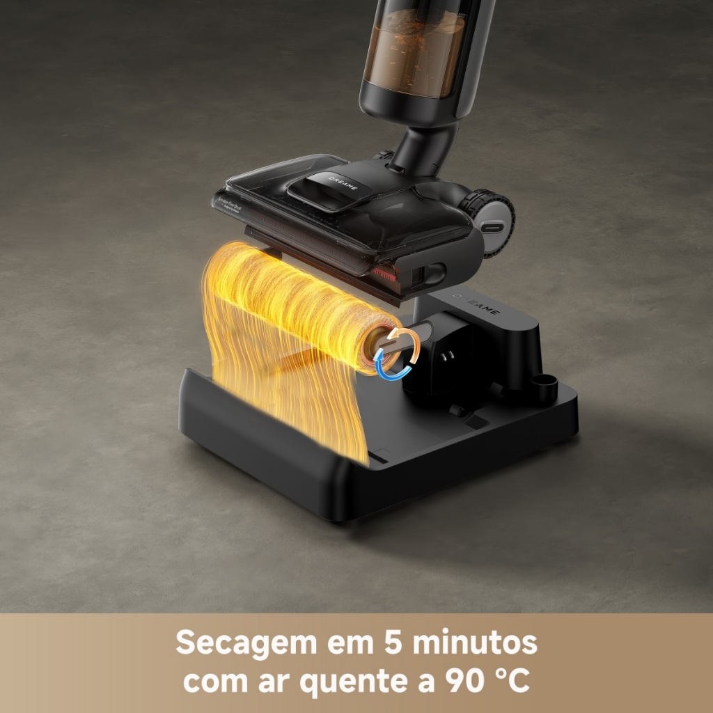 Dreame H12 Pro FlexReach, Aspirador Vertical Sem Fio Seco e Úmido