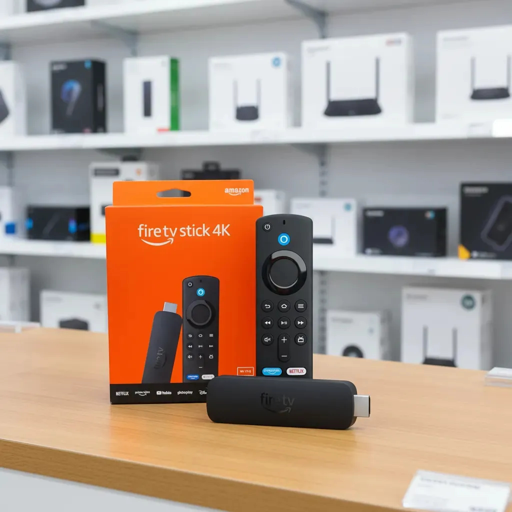 Amazon Fire TV Stick 4K + Dolby Vision/Atmos, suporte a wi-fi 6