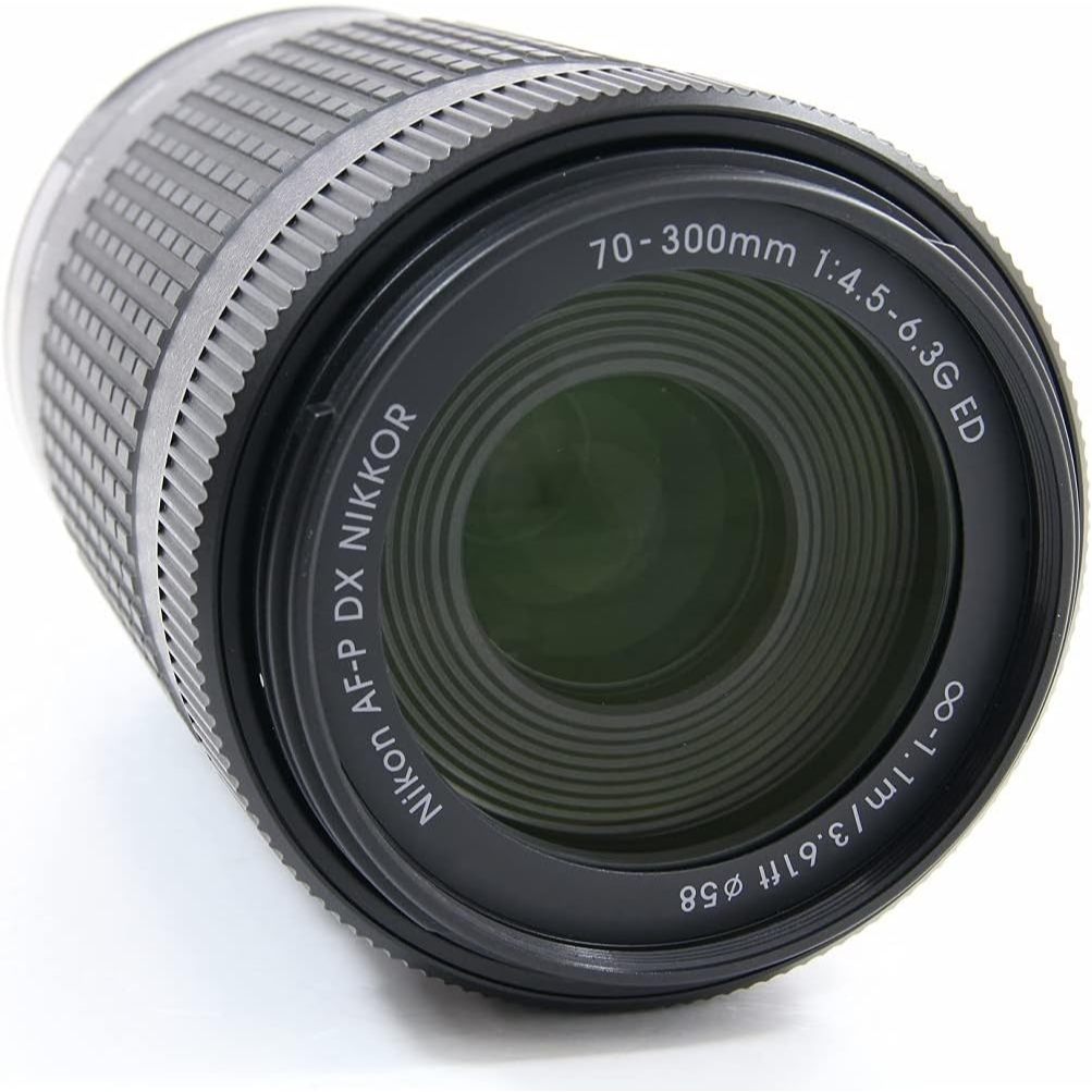 nikon lente af p dx nikkor 70 300mm f 4 5 6 3g ed vr para cameras