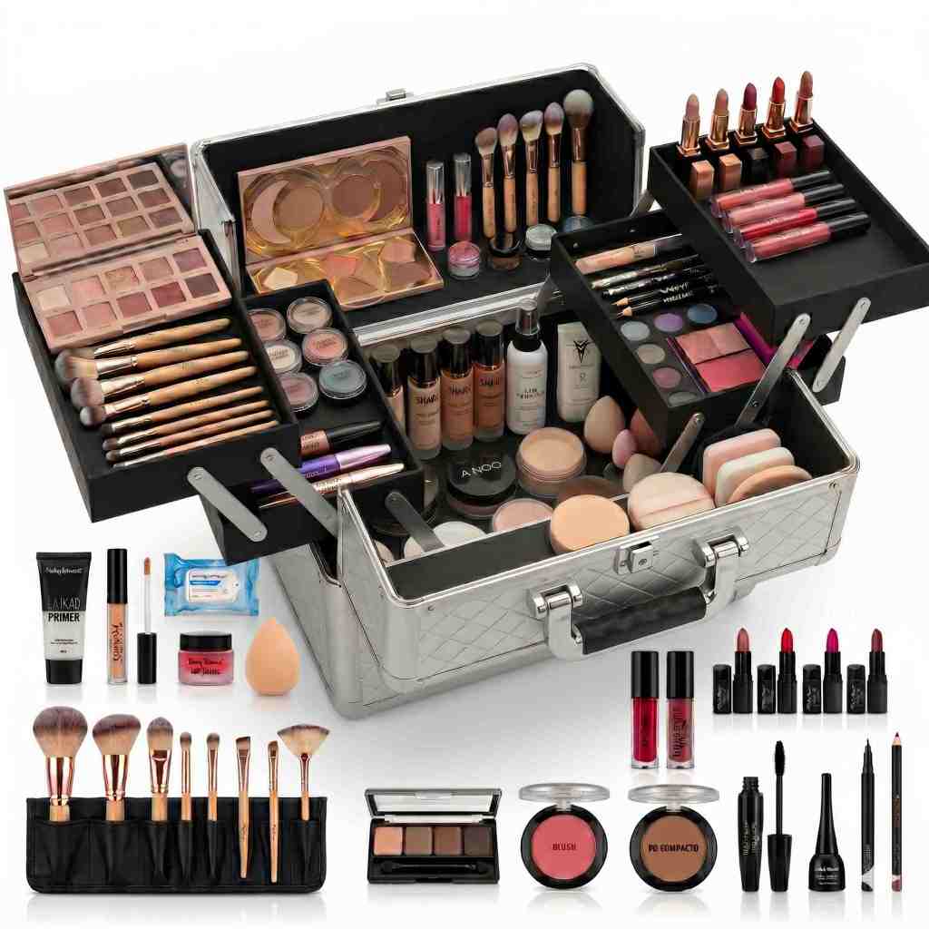 Kit Maleta Maquiagem Completa Paleta Ruby Rose 27c | Shopee Brasil