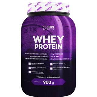 Proteinas Whey Protein Ganho De Massa Corporal Olders Nutrition 900g