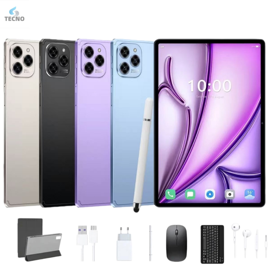 Tablet 6GB RAM +128GB HD 10,1 Polegadas Tela Grande PC pad Android