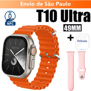 2026 Novo Mais Recente Smartwatch Relógio Inteligente Série IWO 8 T800 Ultra NFC Sem Carregamento — foto 6 — Achou Levou Brasil