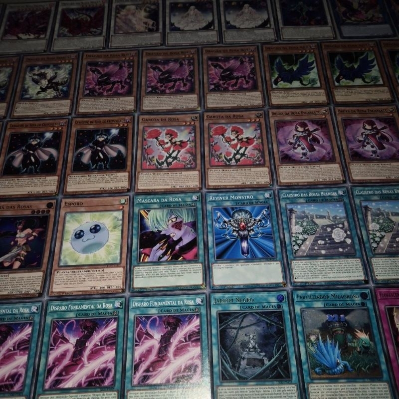 Set Deck Rosa Negra - Cartas Originais Yu-Gi-Oh / Yugioh - KONAMI