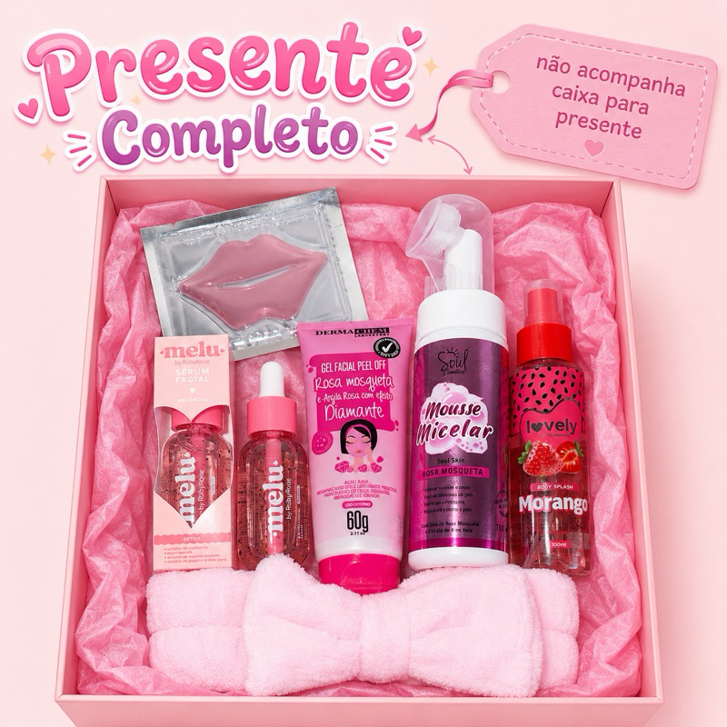 Pele's Serum Mahina & Lakau セット Kit Infantil Skincare Completo 6 Itens Melu Sérum Facial Mousse