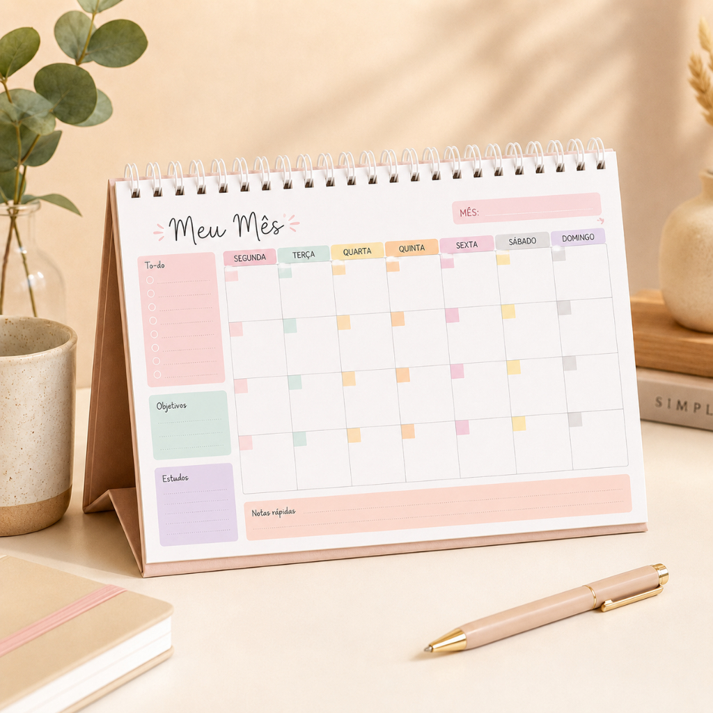 Planner Harmonia Multicor — Variação 06