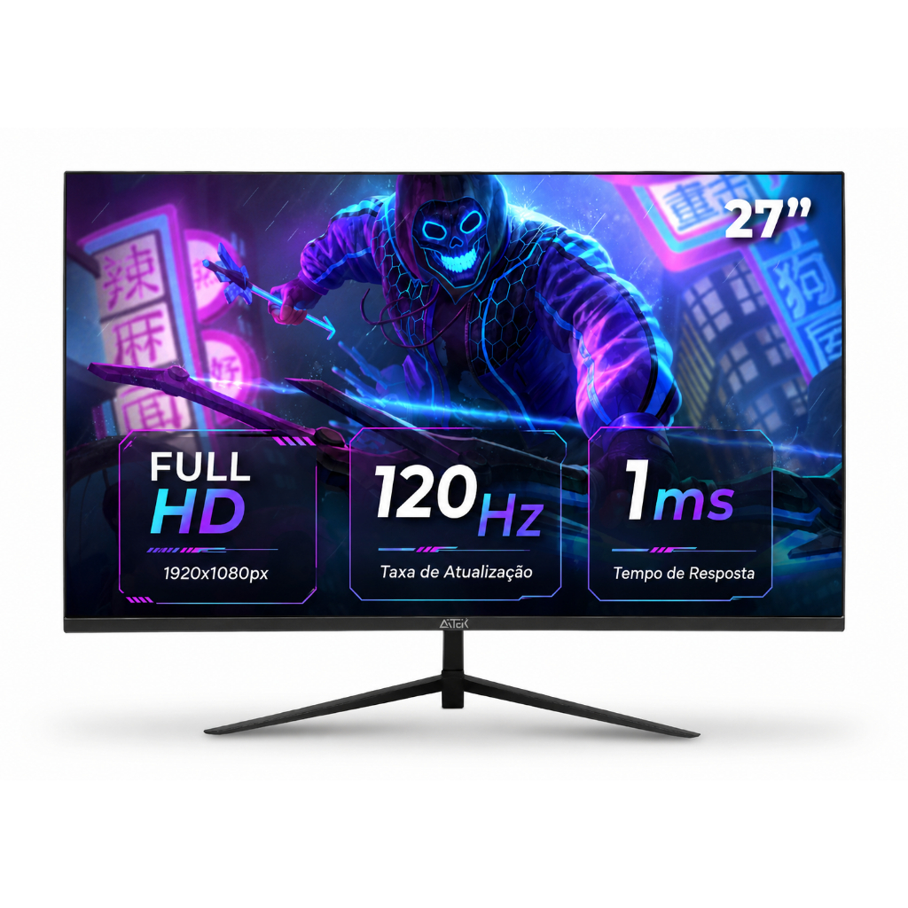 Monitor Gamer Curvo Aitek 27