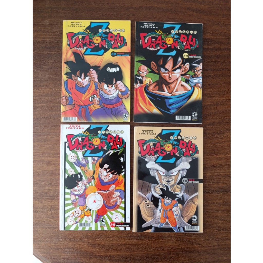Mangá Dragon Ball Z - Conrad (lote) | Shopee Brasil