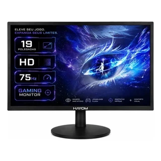 Monitor Hayom MO6001 19 Polegadas LED Widescreen HDMI VGA HD Preto