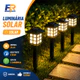 Kit 2/4/6 Luminária Solar Espeto LED À Prova D'água Decorativa Recarregável para Jardim Gramado Caminho Externo