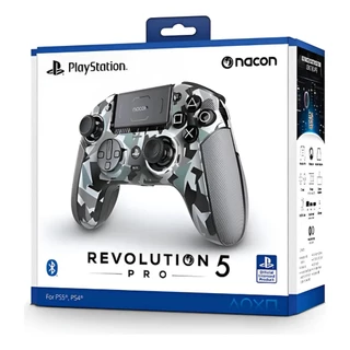 Controle Nacon Revolution Pro 5 Artic- PS4 e PS5 Bluetooth Wireless